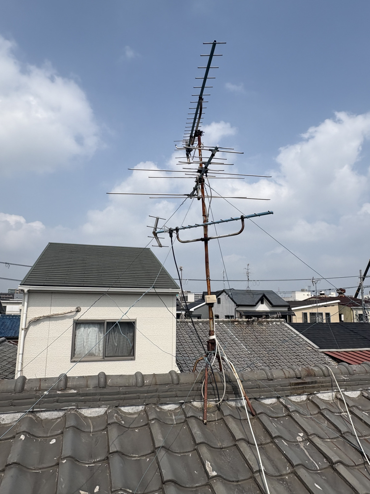 アンテナ改修工事