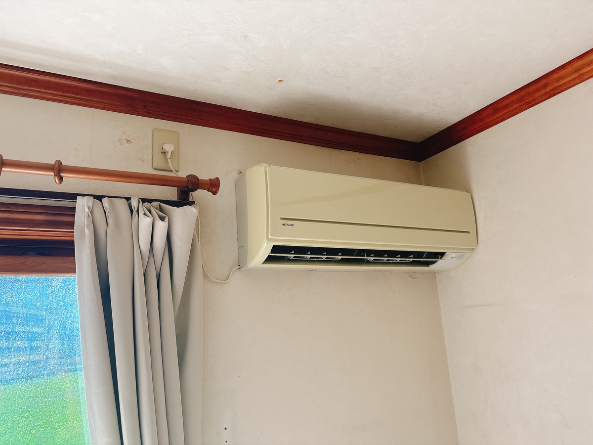 2.2kw 6畳用→2.5kw 8畳用 ルームエアコン取替工事