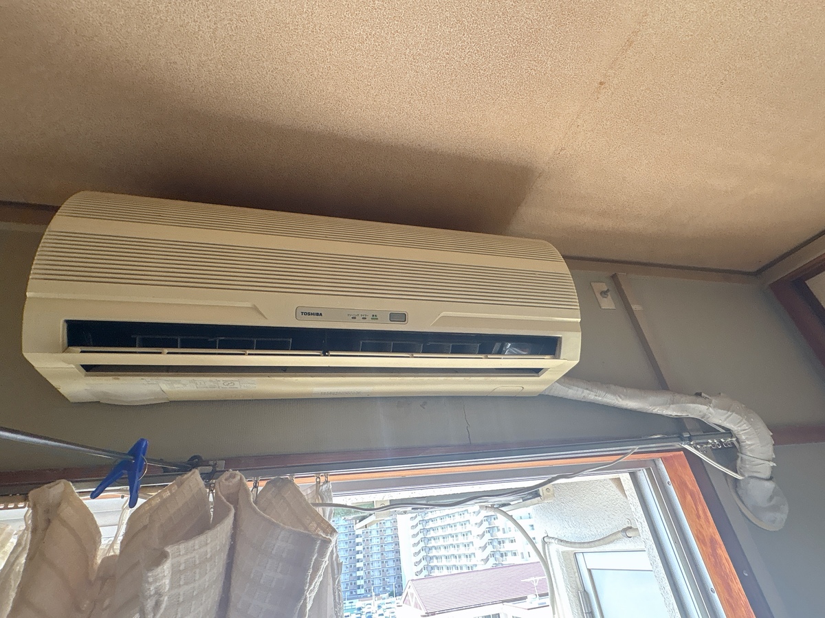 2.8kw→2.2kw ルームエアコン取替工事