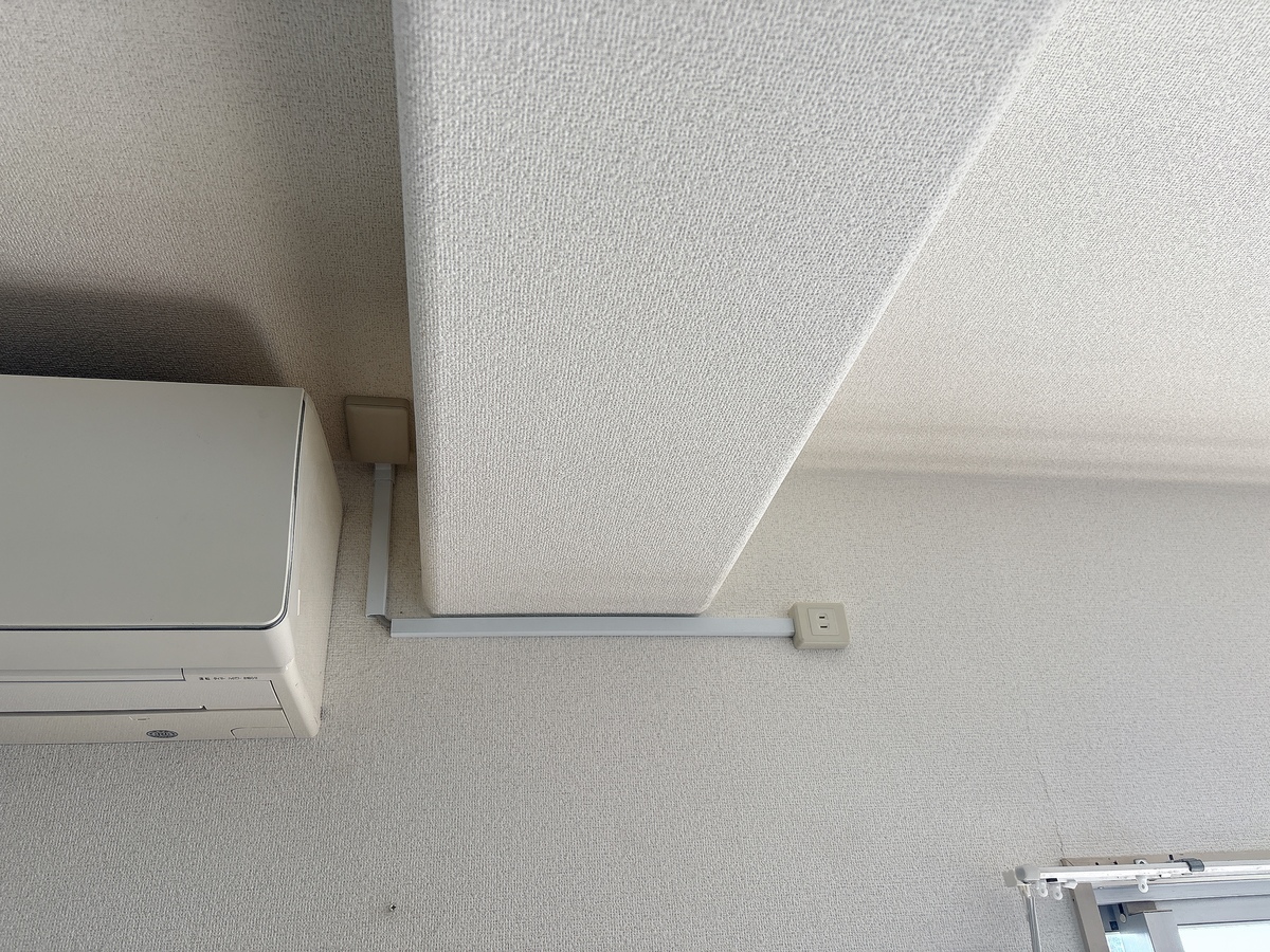 エアコン用コンセント増設工事