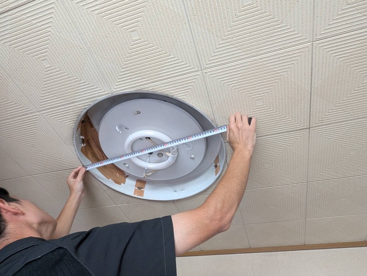 埋め込み照明器具取替工事